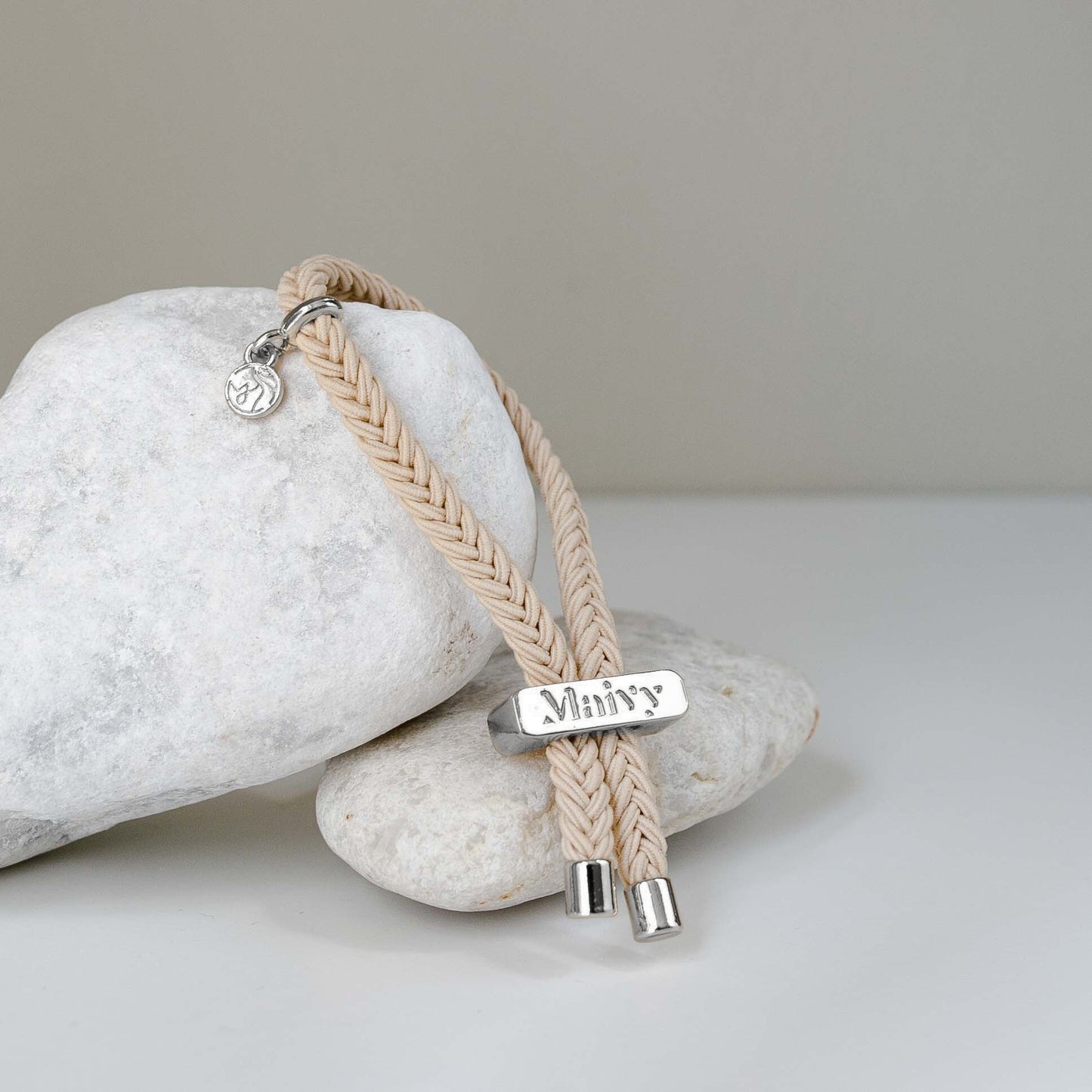 Maivy Band - Sandy Beige & Silver