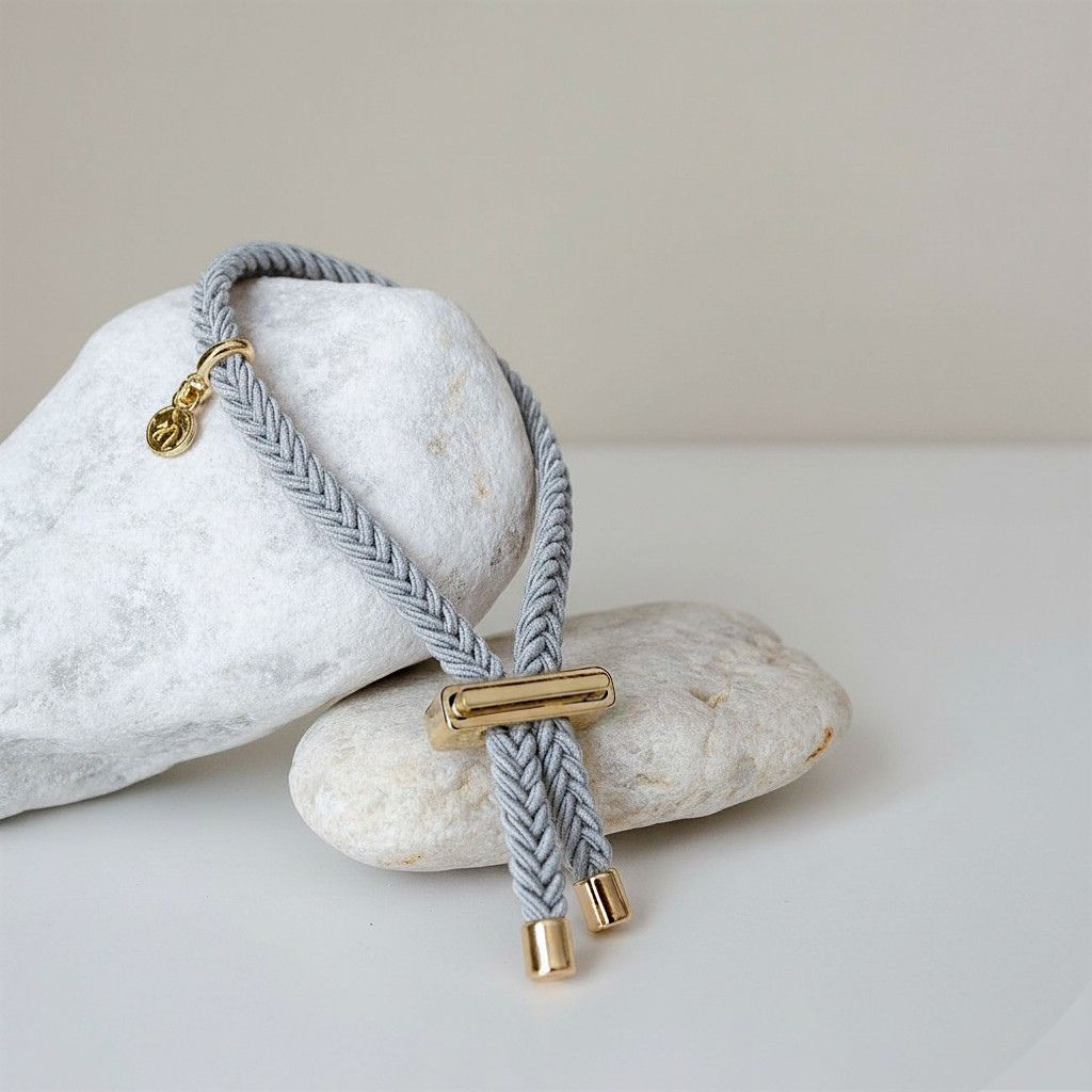 Maivy Band - Ash Grey & Gold