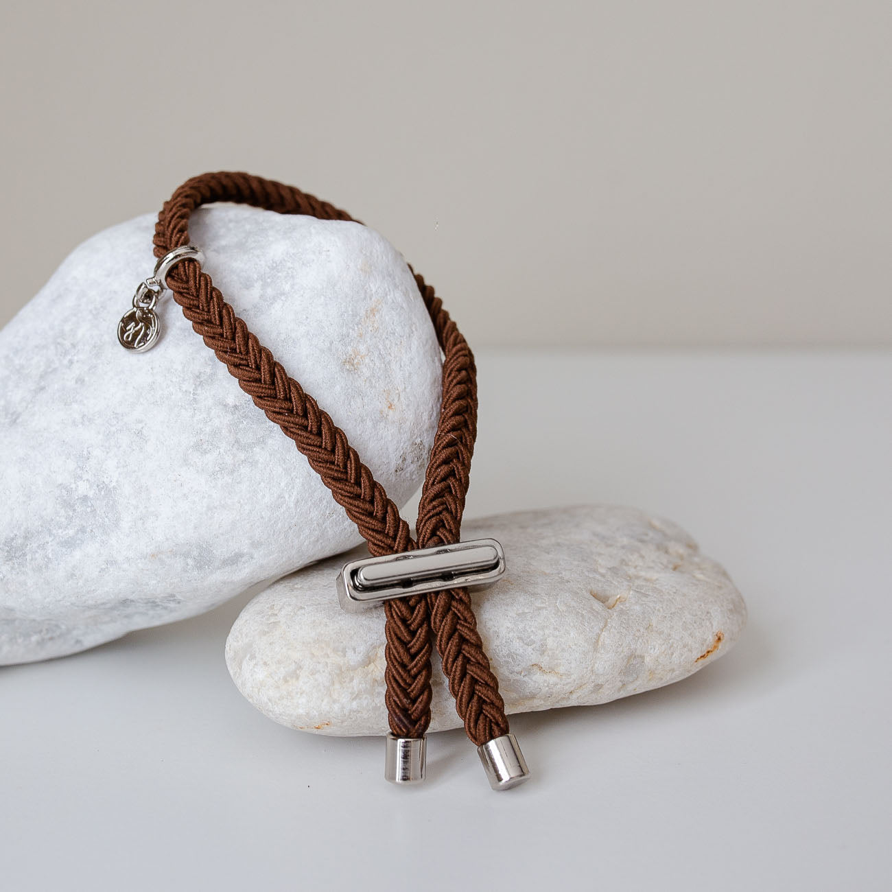 Maivy Band - Deep Brown & Silver