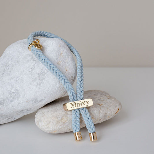 Maivy Band - Powder Blue & Gold