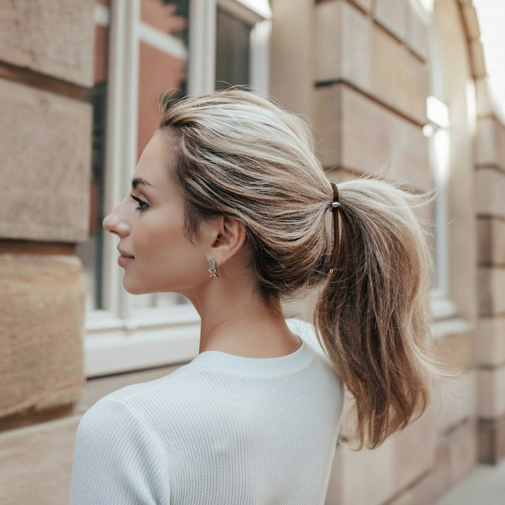 Maivy Band - Deep Brown & Silver