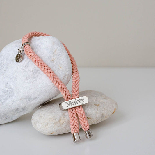 Maivy Band - Dusty Pink & Silver