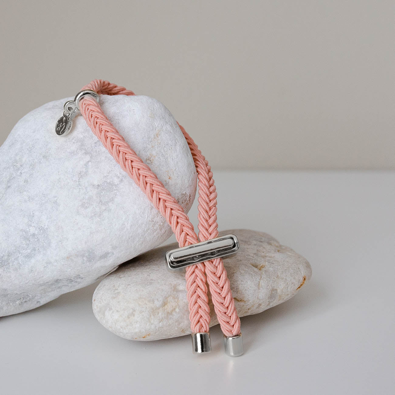 Maivy Band - Dusty Pink & Silver