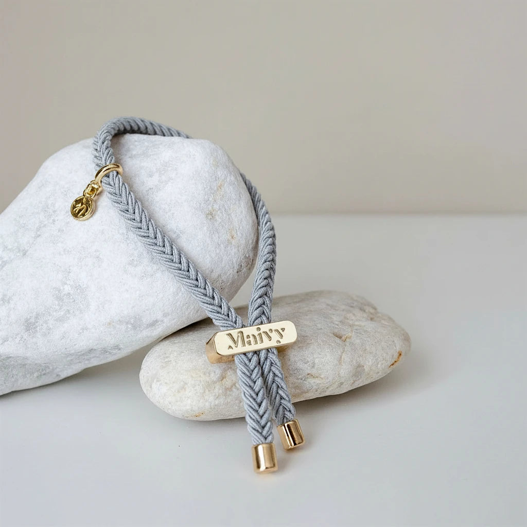 Maivy Band - Ash Grey & Gold