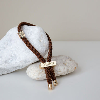 Maivy Band - Deep Brown & Gold