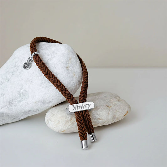 Maivy Band - Deep Brown & Silver
