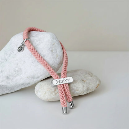 Maivy Band - Dusty Pink & Silver