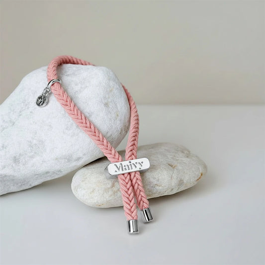 Maivy Band - Dusty Pink & Silver