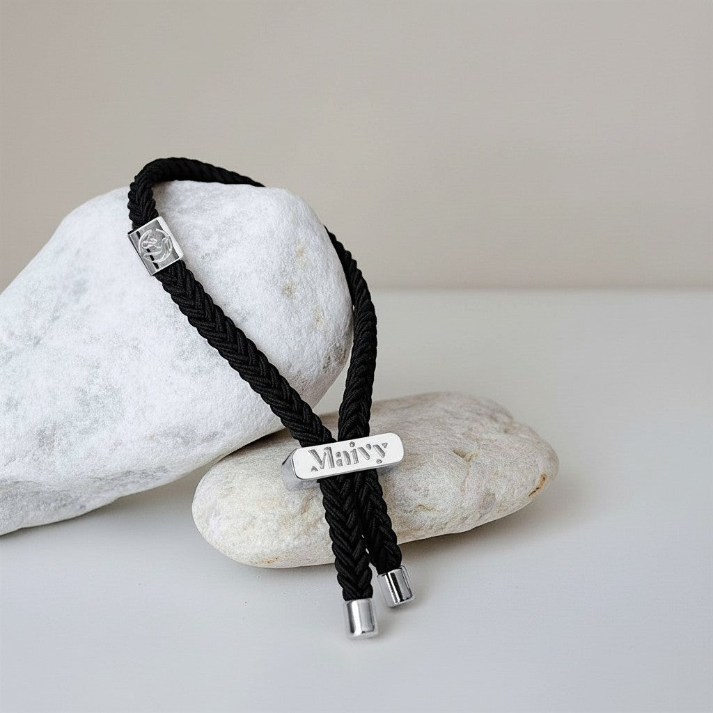 Maivy Band - Midnight Black & Silver