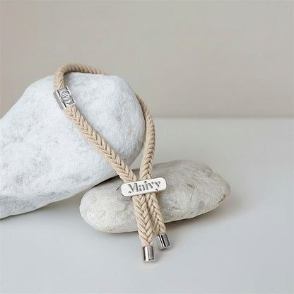 Maivy Band - Sandy Beige & Silver