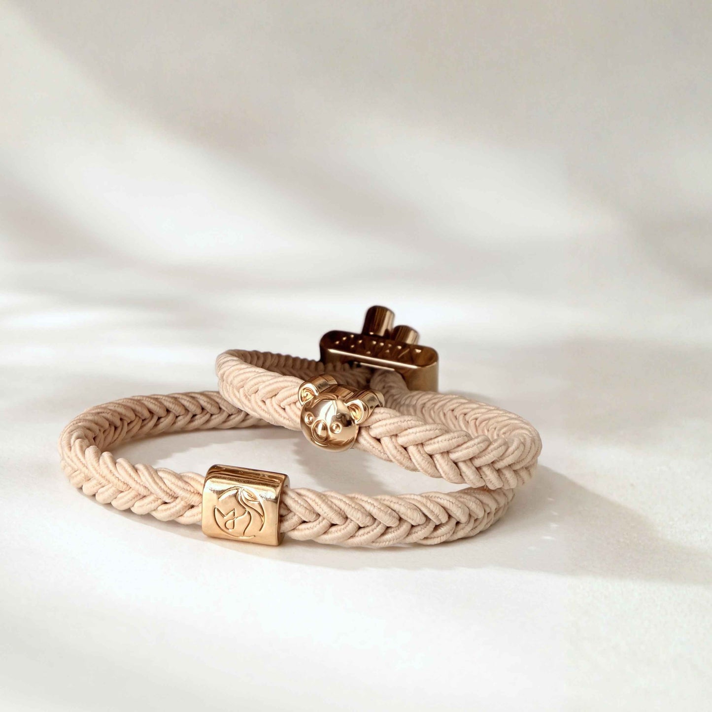 Mini & Me Set - Beige & Gold